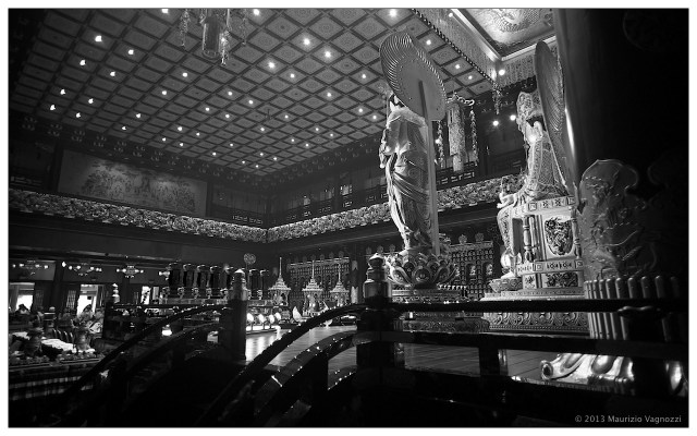 Il Buddha vigila sul tempio