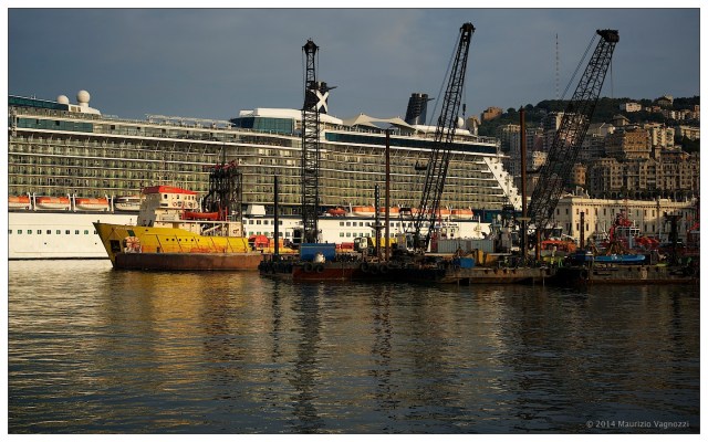 sunrise at the ferry terminal