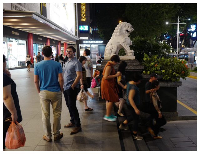 Singapore orchard lion
